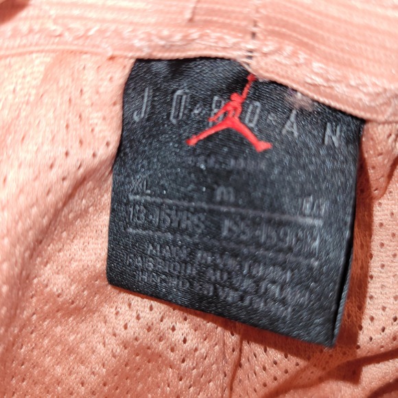 Jordan Kids Shorts Madder Root Tan Basketball Athletic Gym Size XL 13 15 YRS - Picture 2 of 8